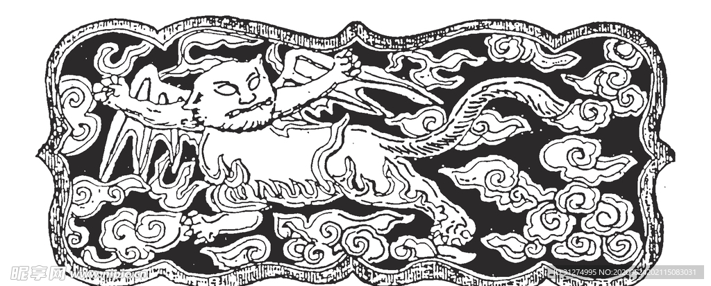 镂空花图案