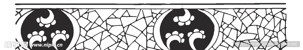 镂空花图案