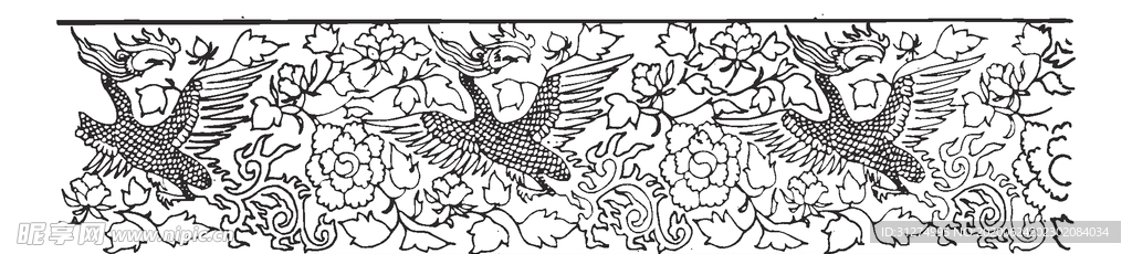 镂空花图案