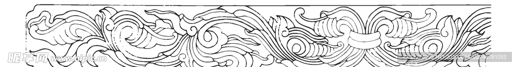 镂空花图案