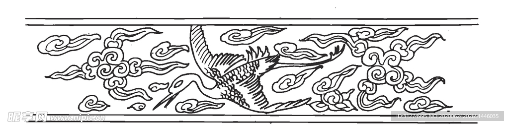 镂空花图案