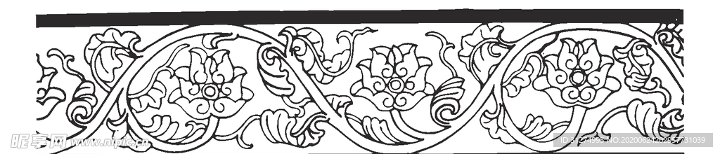 镂空花图案