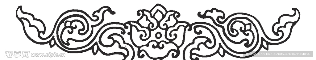 镂空花图案