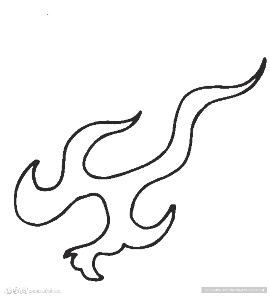 镂空花图案