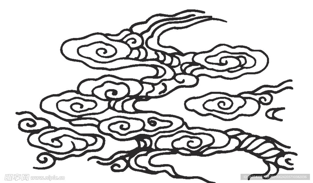 镂空花图案