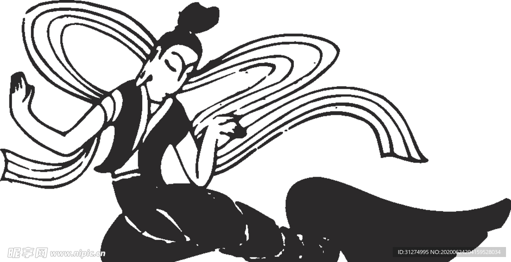 镂空花图案