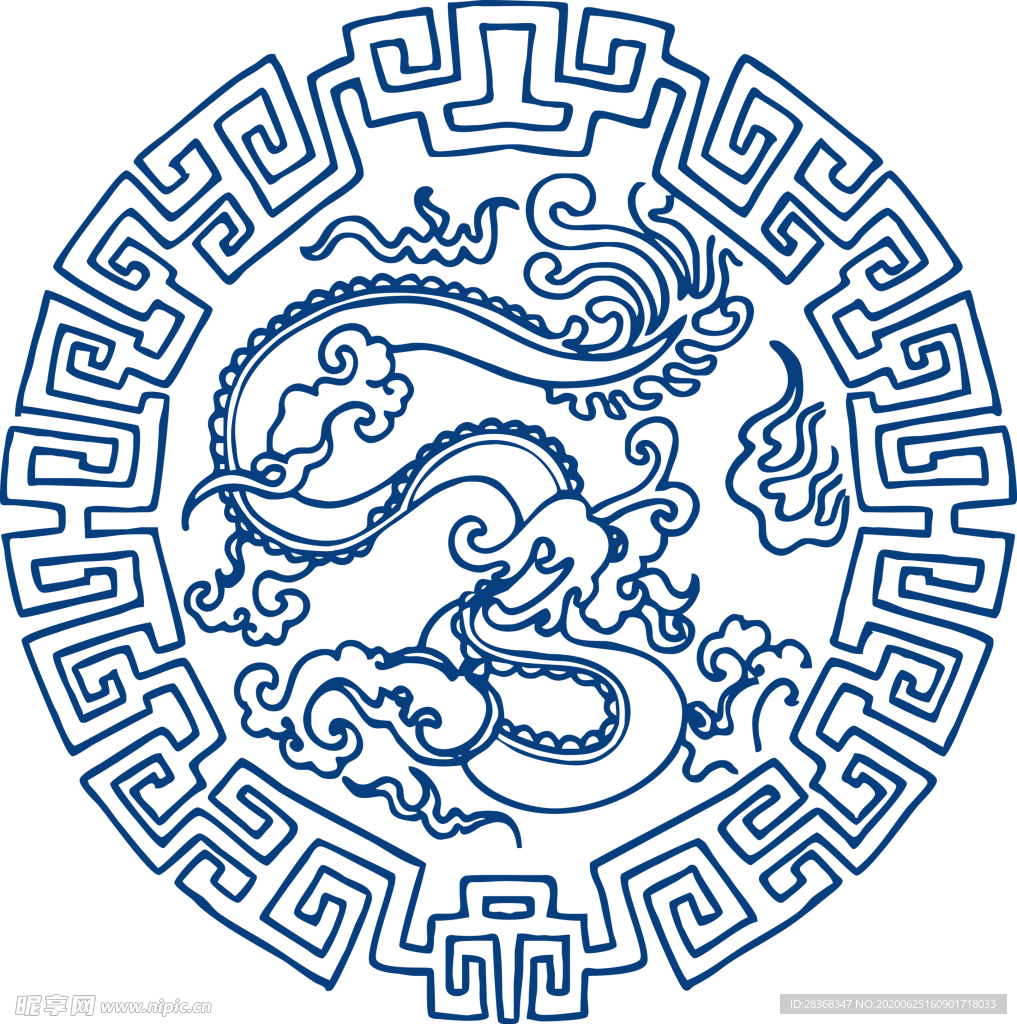 青花瓷图案