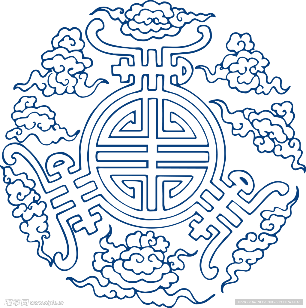 青花瓷图案