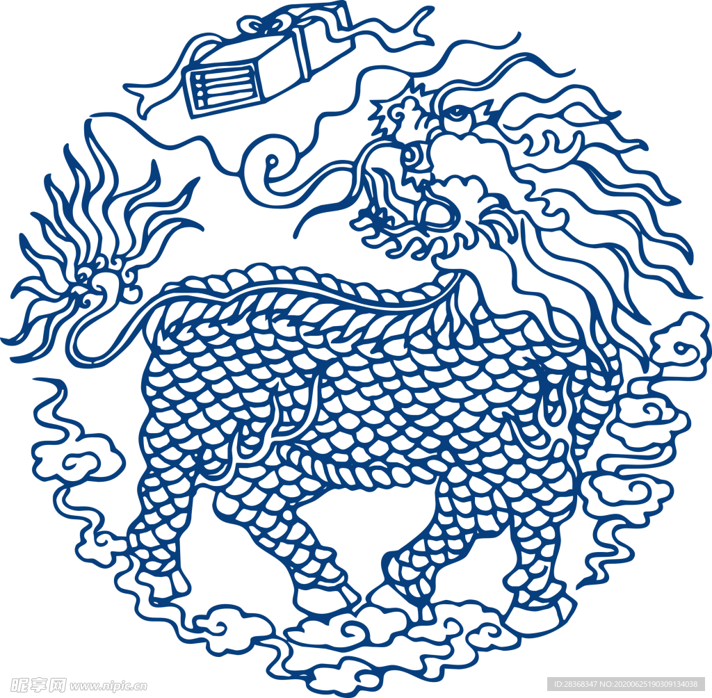 青花瓷图案