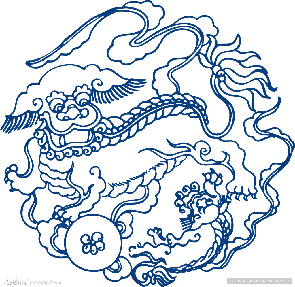 青花瓷图案