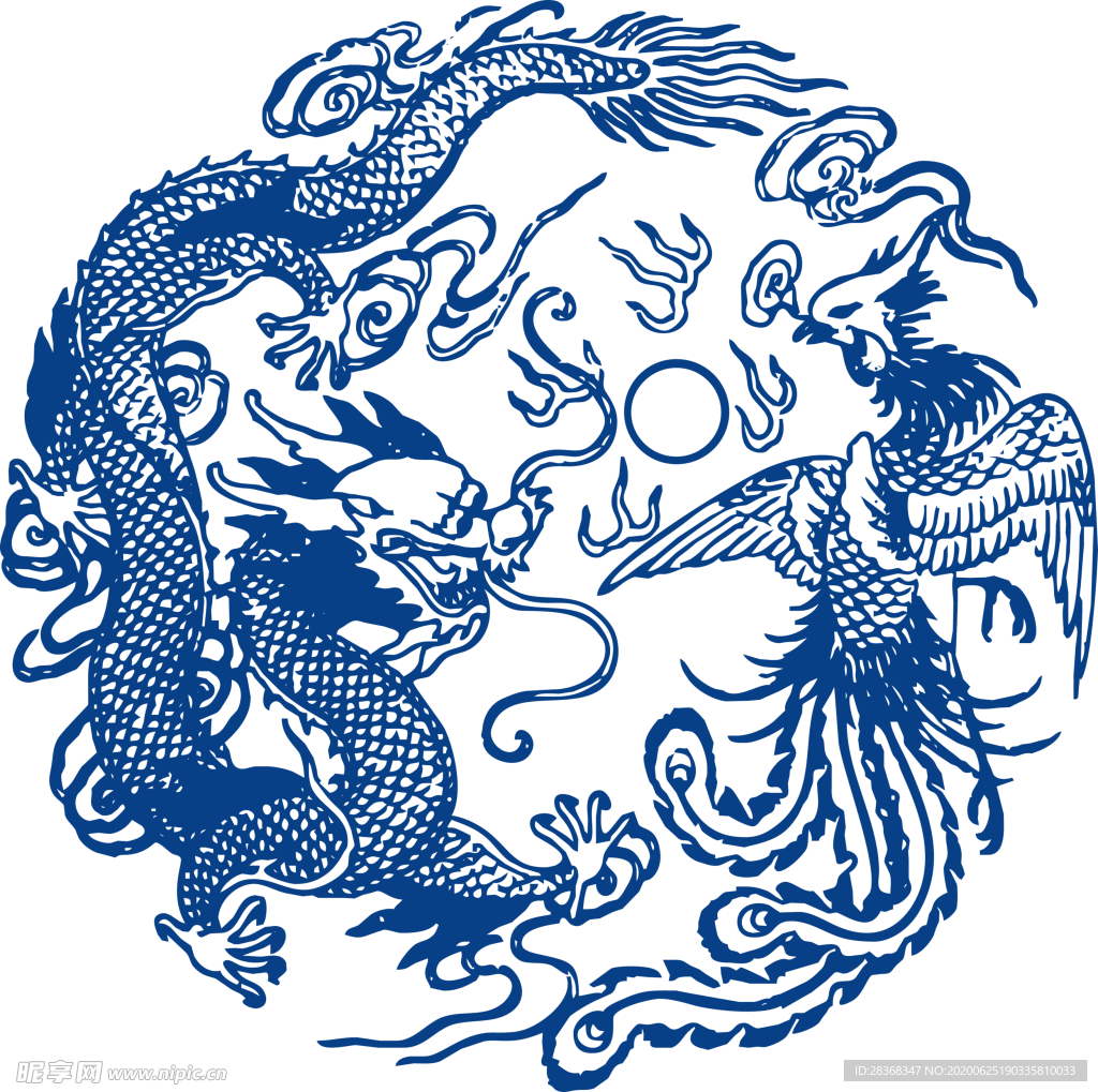 青花瓷图案