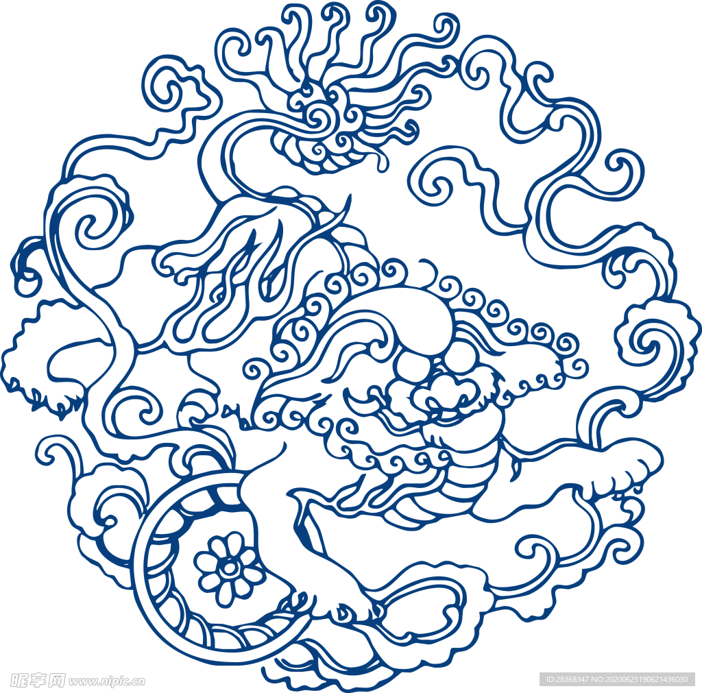 青花瓷图案