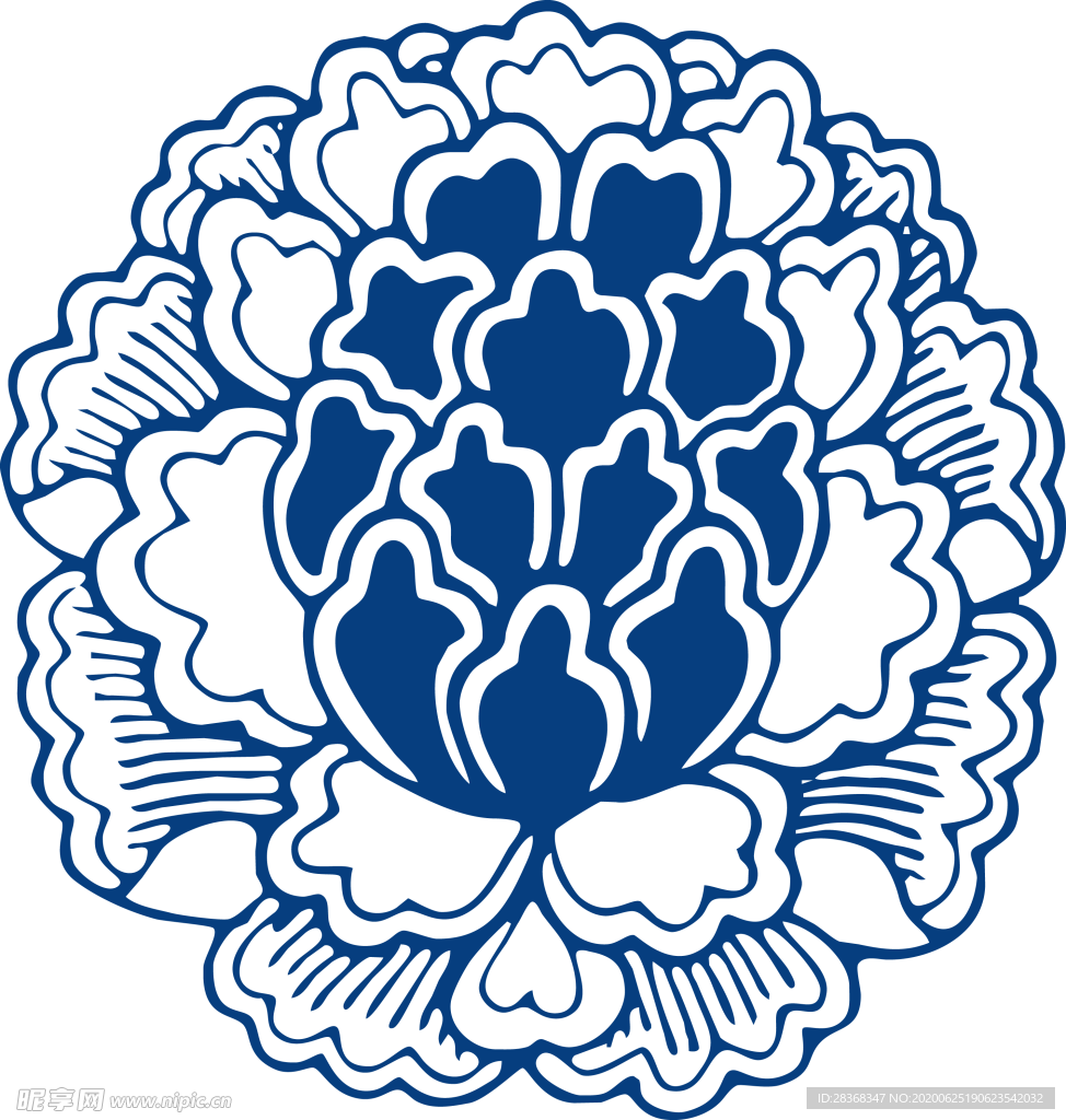 青花瓷图案