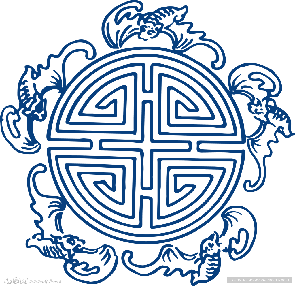 青花瓷图案