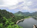 美丽的易水湖一角