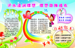 幼儿园展板