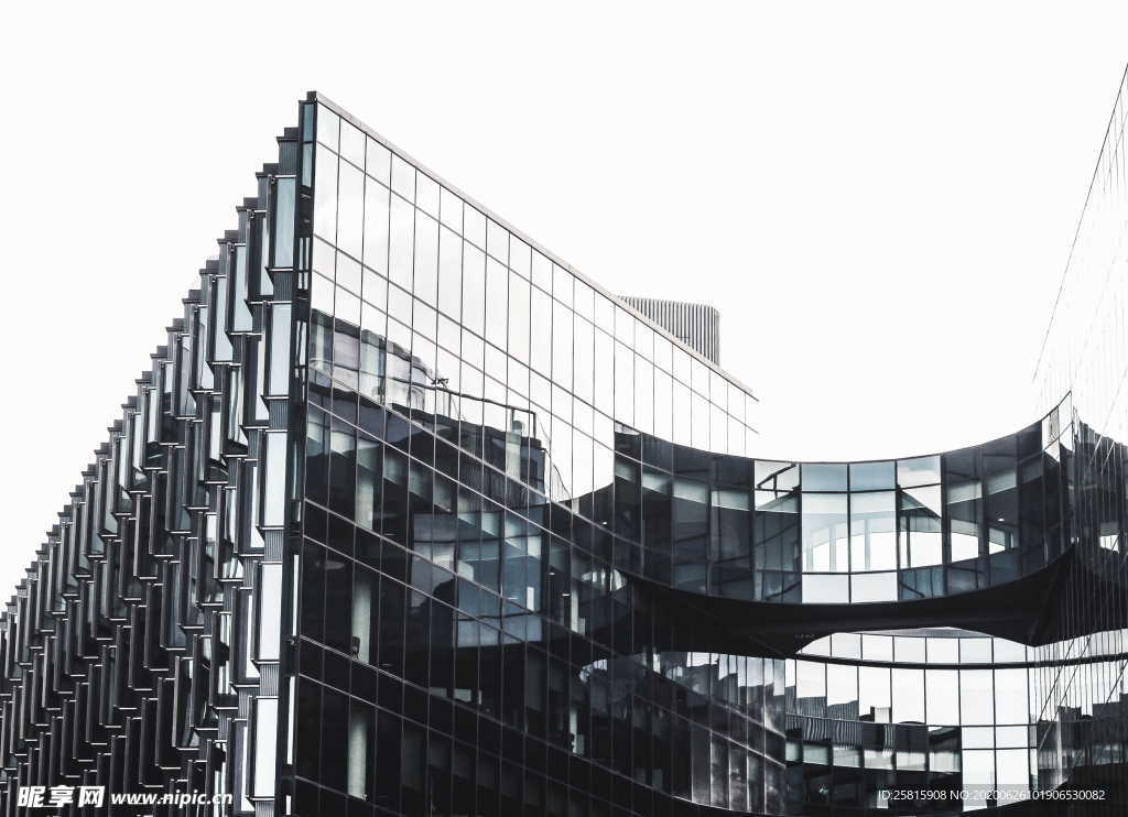 玻璃幕墙城市建筑幕墙图片