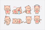 卡通猫咪
