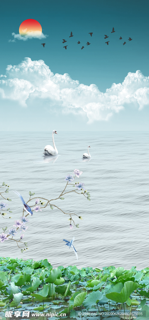 山水画