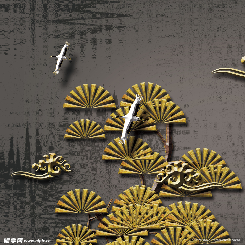 创意国潮装饰画图片