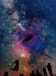 星空下的梦想客厅装饰画