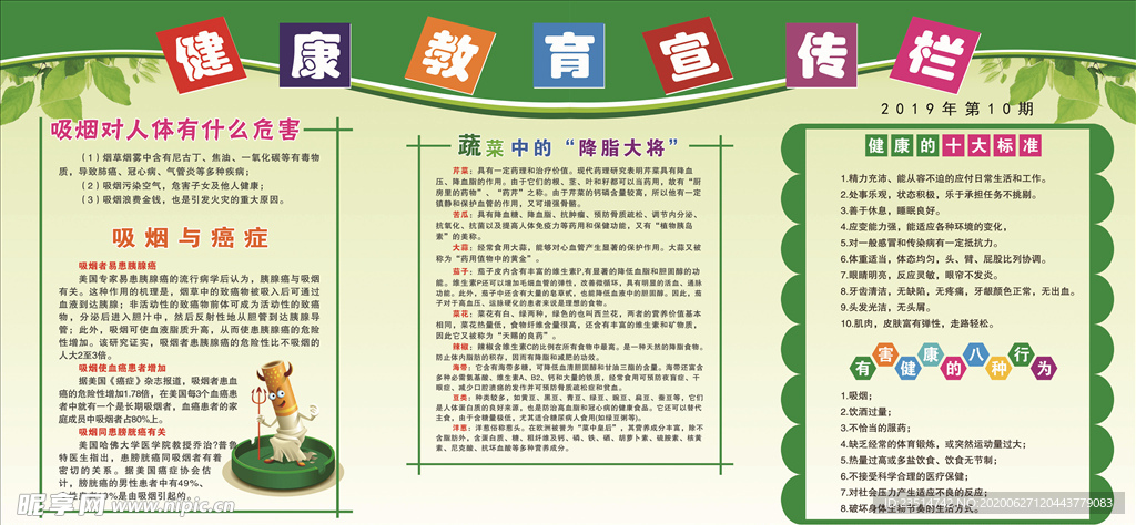 健康教育宣传栏