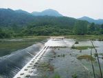 滚水坝