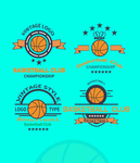 篮球社团图标 标志logo