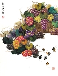 葡萄画