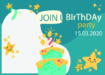 生日邀请函