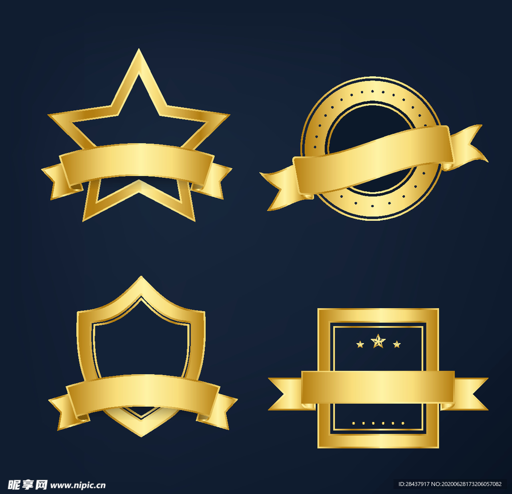 矢量标签素材