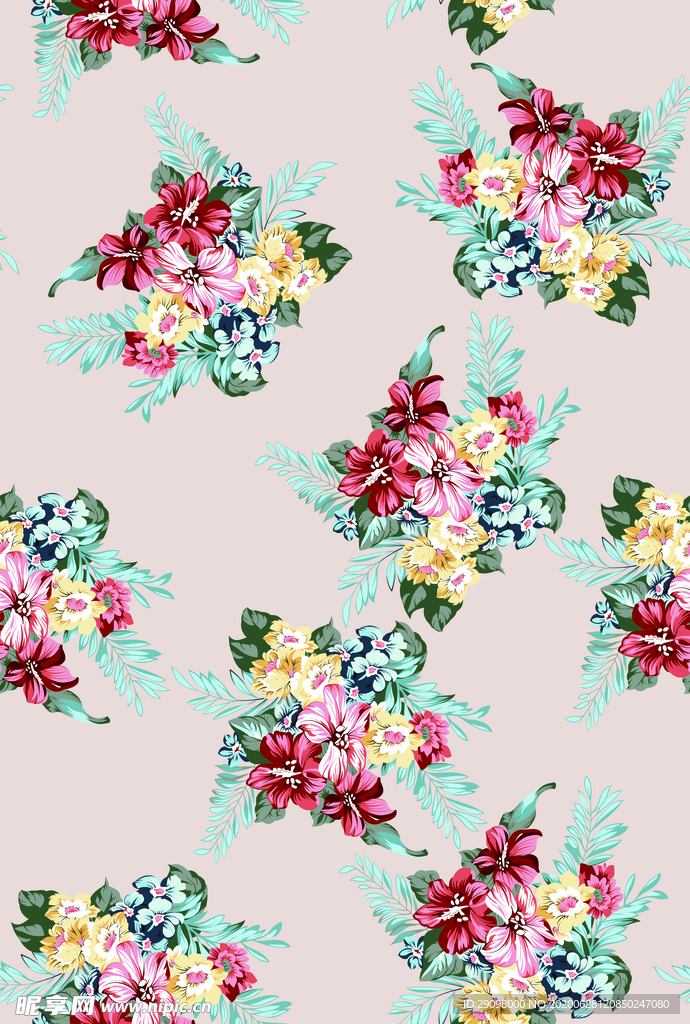 手绘花