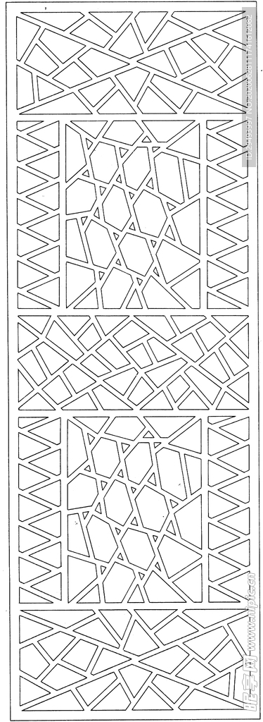 镂空花图案