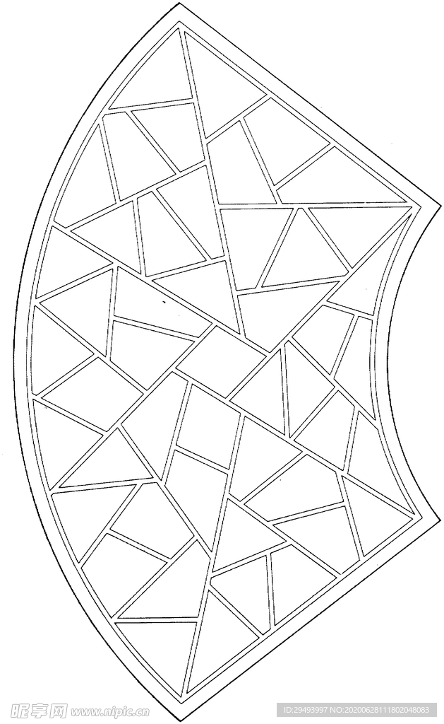 镂空花图案