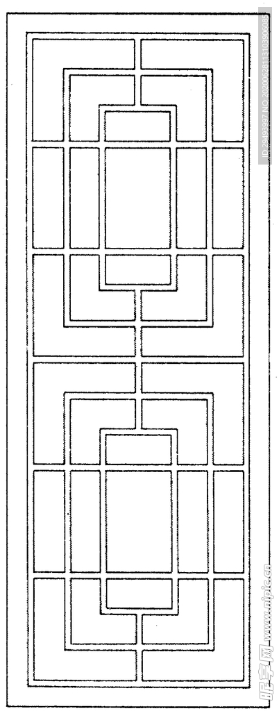 镂空花图案