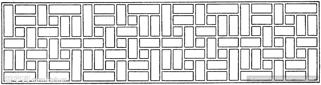 镂空花图案