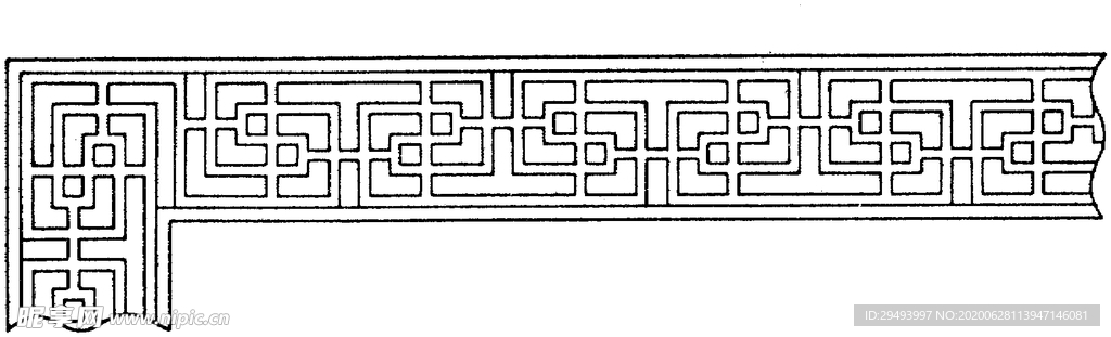 镂空花图案