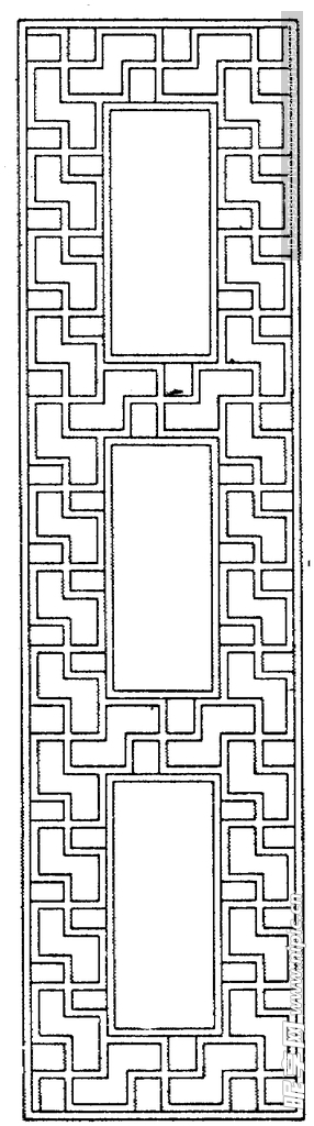 镂空花图案