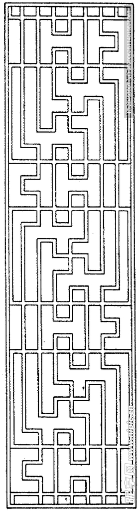 镂空花图案