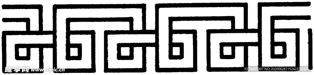 镂空花图案