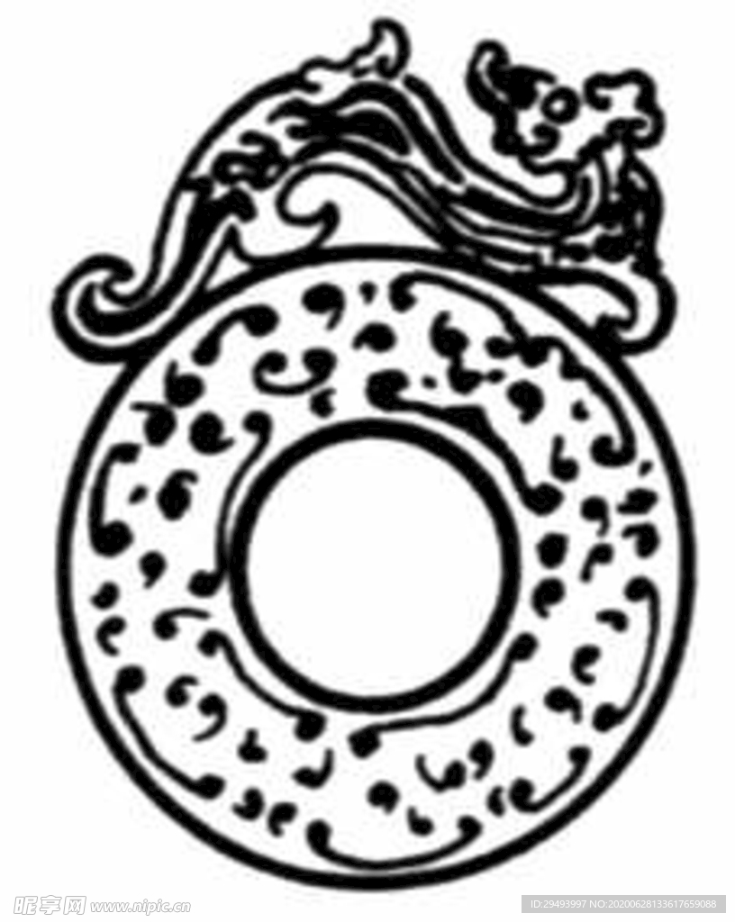 中式花边图案