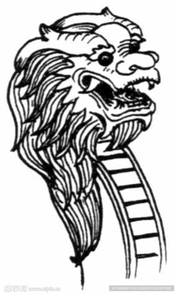 中式花边图案
