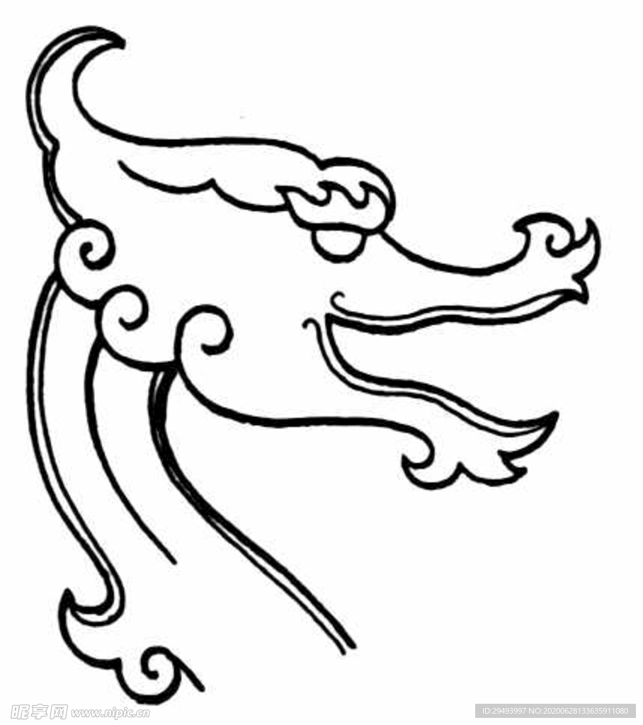 中式花边图案