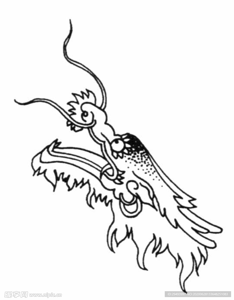 中式花边图案