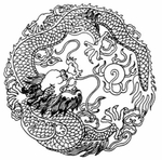 中式花边图案