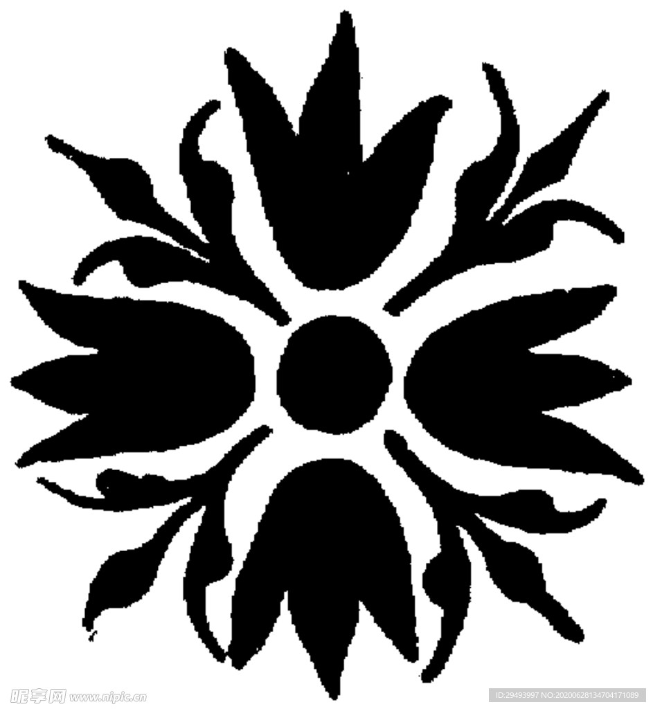 花纹边框