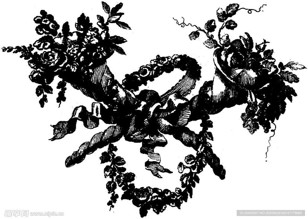 花纹边框