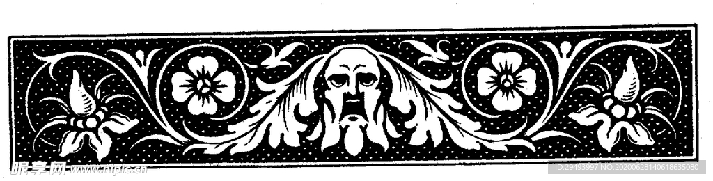 花纹边框