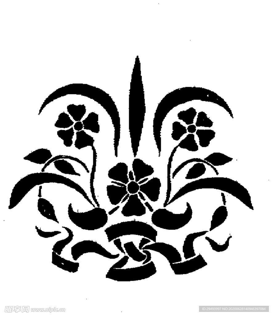 花纹边框