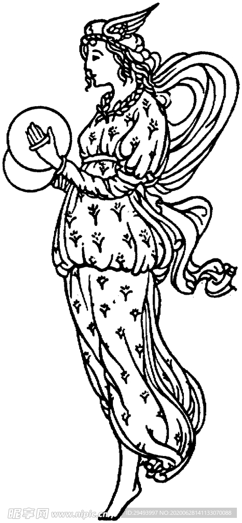 花纹边框